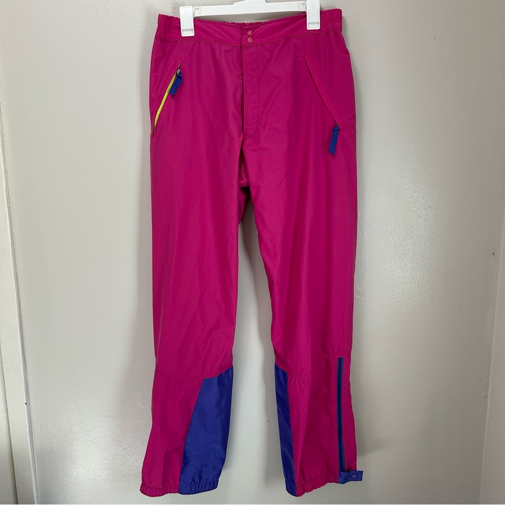 Vintage Patagonia Pink and Purple ski pants FIT SMALL